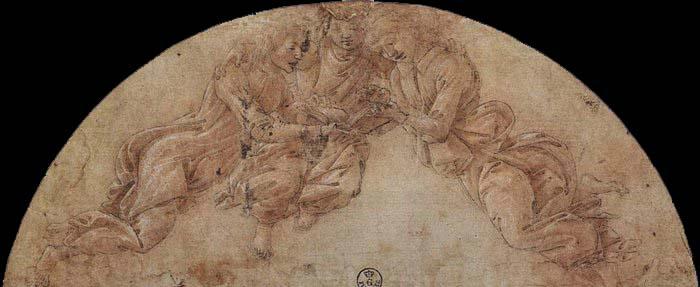 Sandro Botticelli Three Angels China oil painting art
